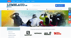 Desktop Screenshot of lumelaud.ee
